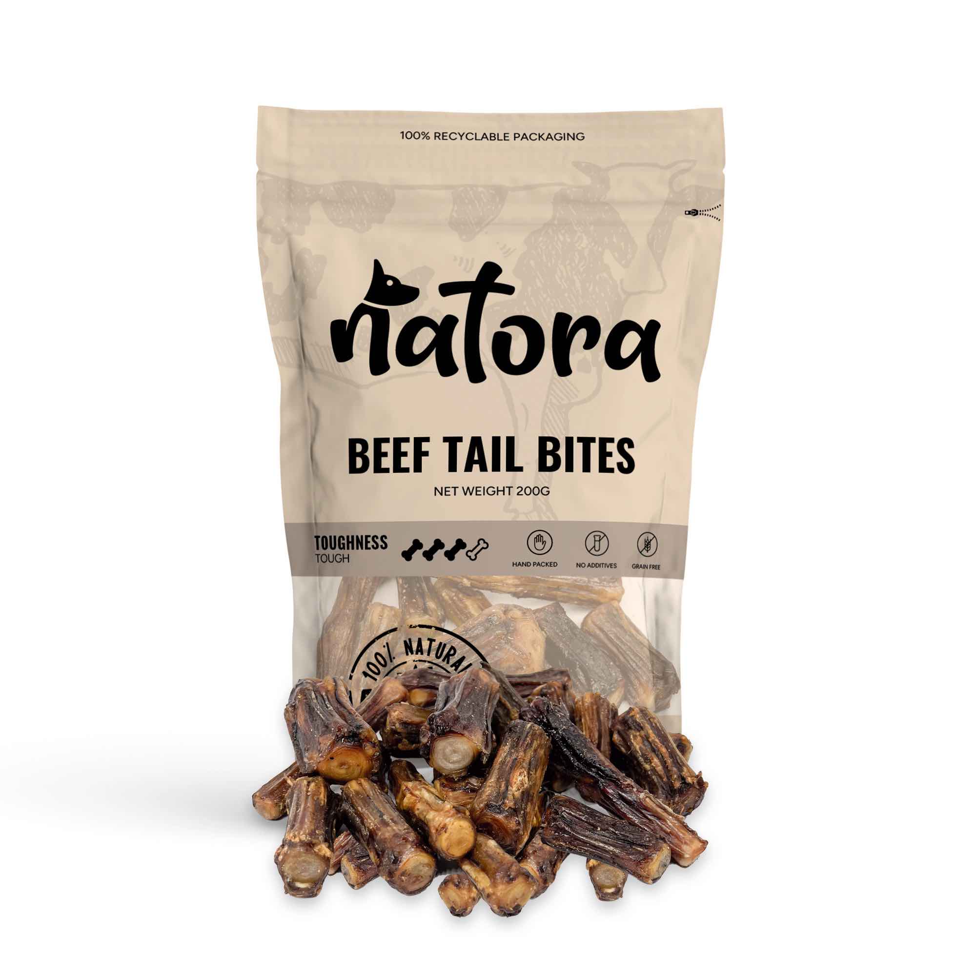 Beef tails snacks for dogs