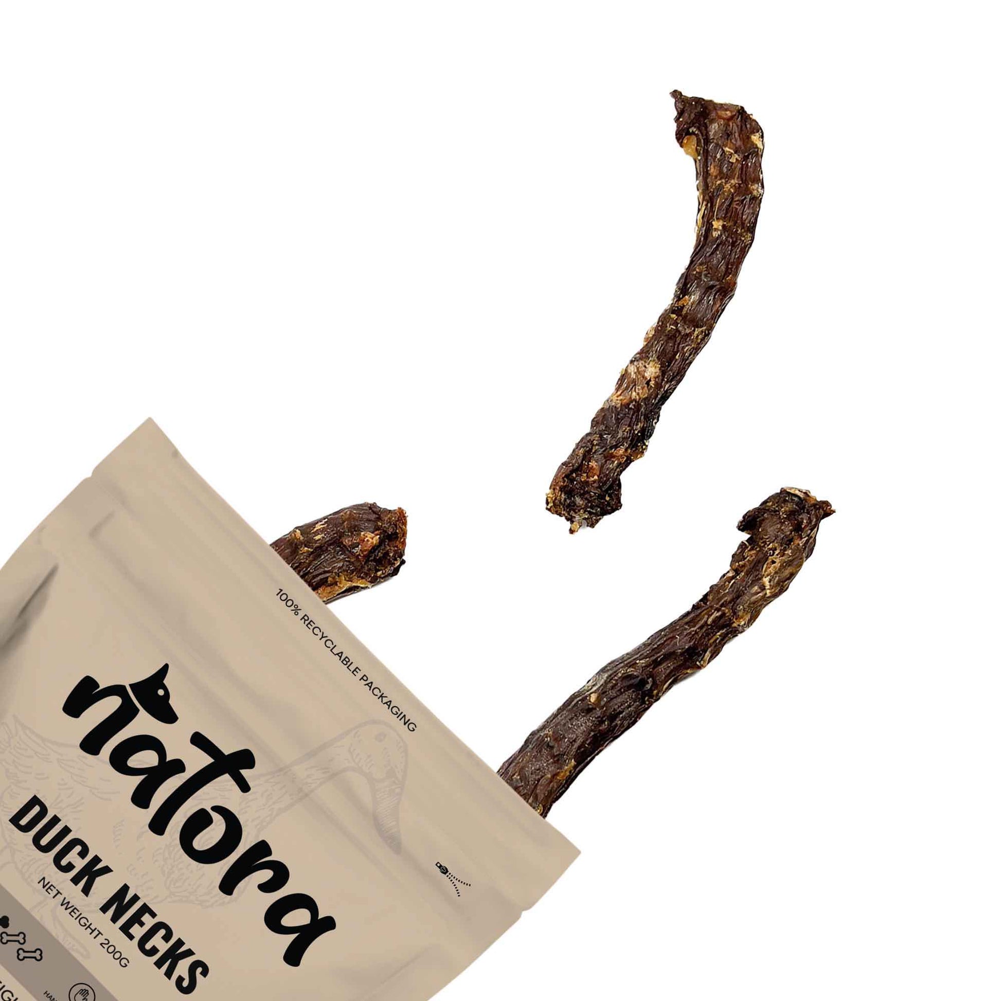 duck necks natural dog treats