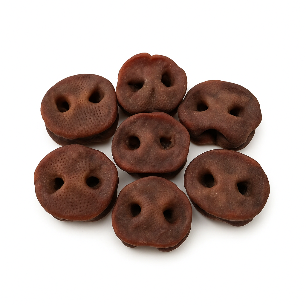 Hocicos de cerdo oscuro